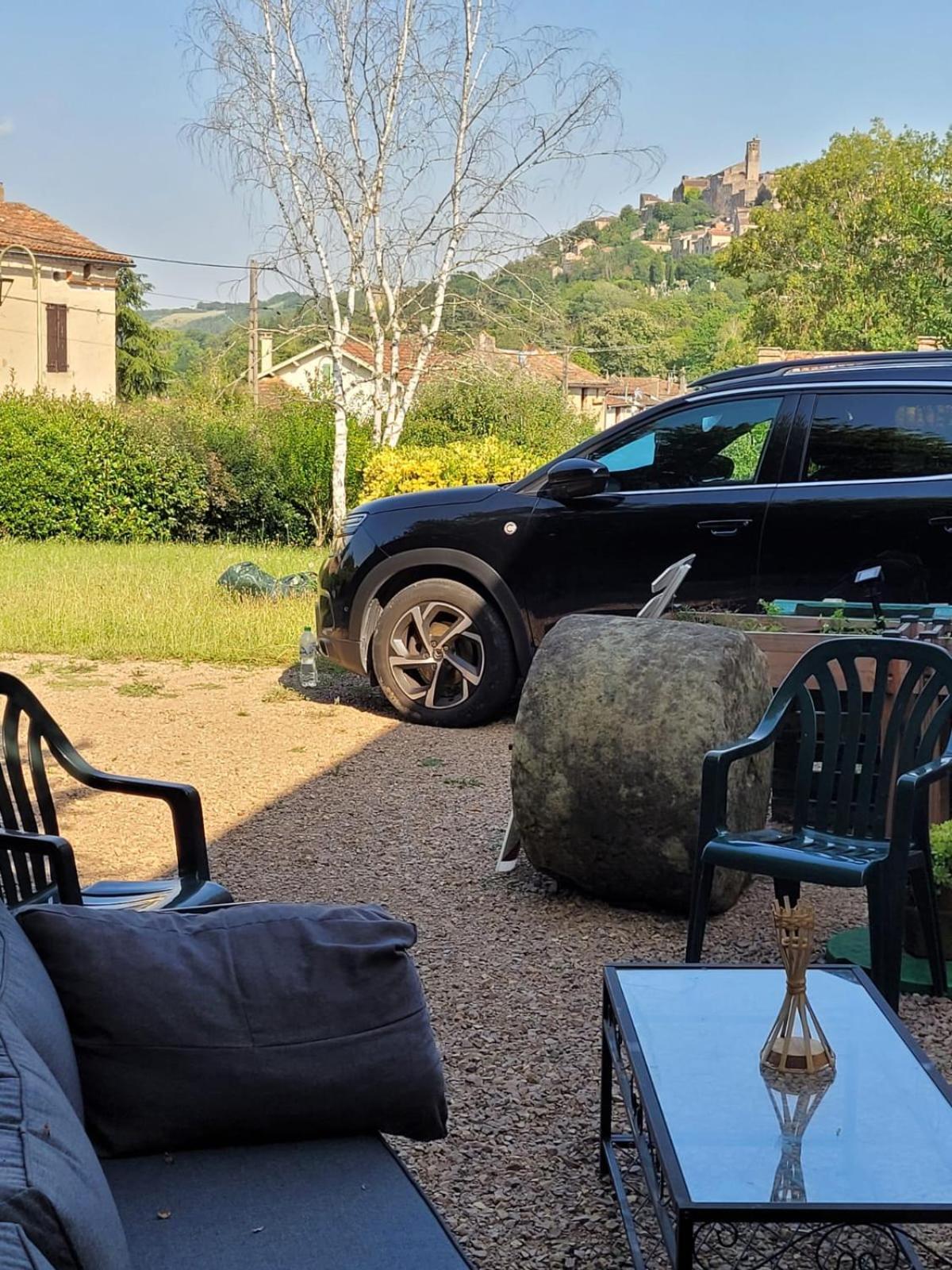 La Jolie Vue Et La Maison De La Tour- Cordes-Sur-Ciel Les Cabannes  Eksteriør billede